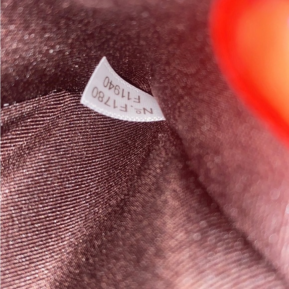 NEW COACH wristlet F11940 signature black patent leather oxblood purse gold NWOT - Picture 10 of 12